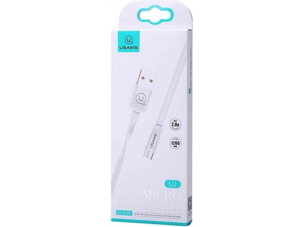 Кабель microUSB Usams US-SJ201 U2 1.2m