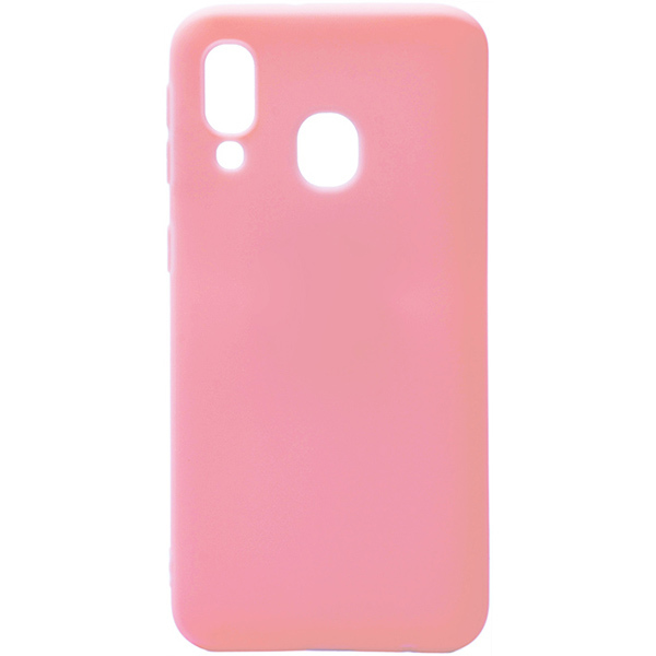 Чехол Samsung A40 Soft Touch бирюза...