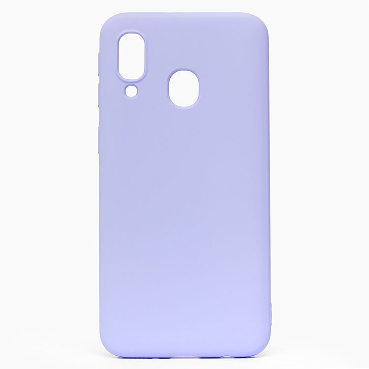 Чехол Samsung A40 Soft Touch бирюза...