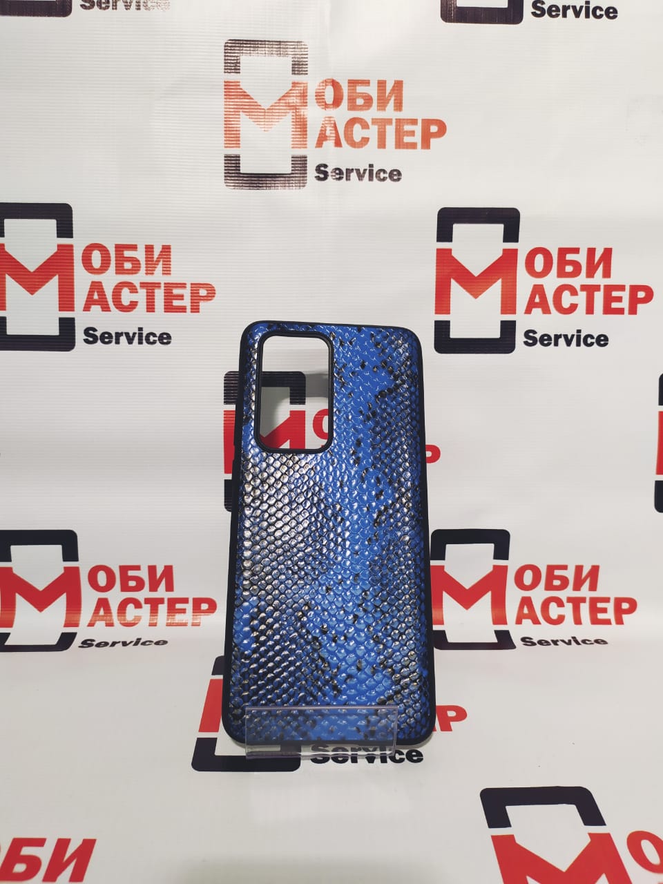 Чехол Huawei Honor P40 Pro Pitone / синий...