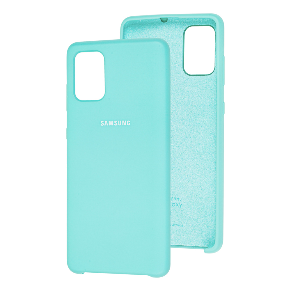 Чехол Samsung A41 Soft Touch бирюза...