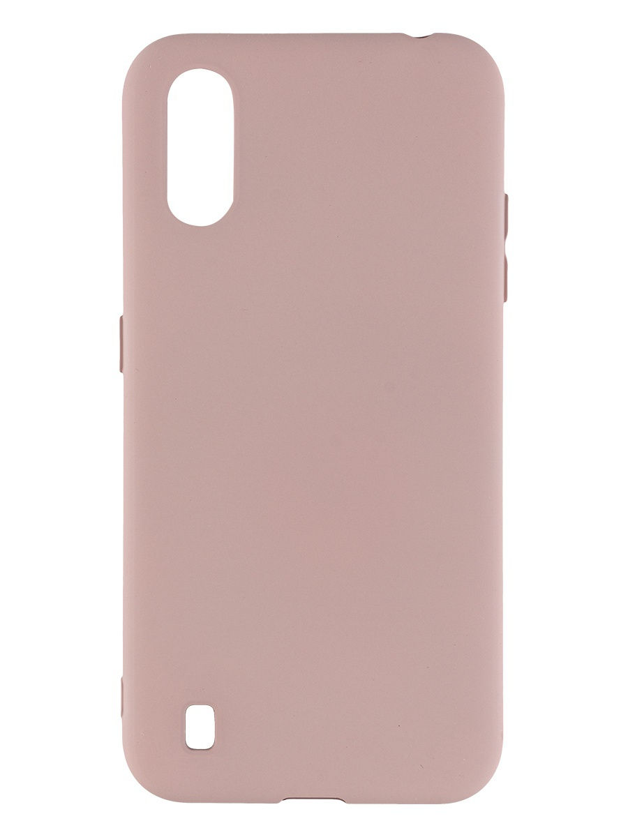 Чехол Samsung A01 / M01 Soft Touch бежевый...