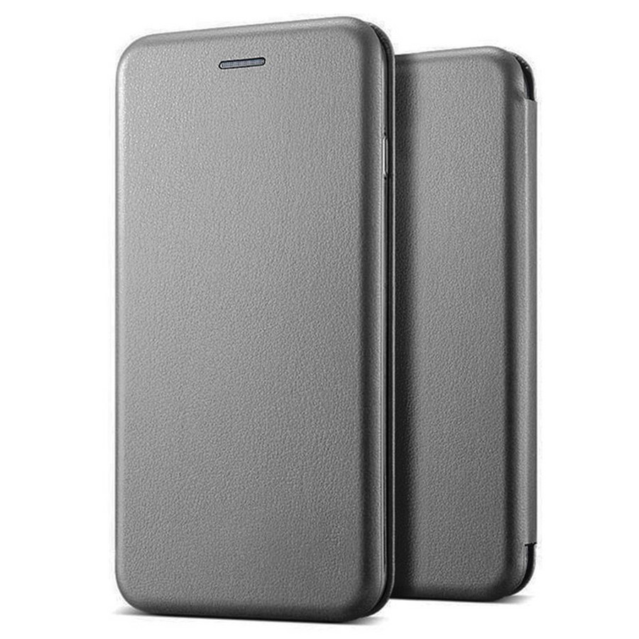 Чехол-книга для Xiaomi Redmi 9A серый...