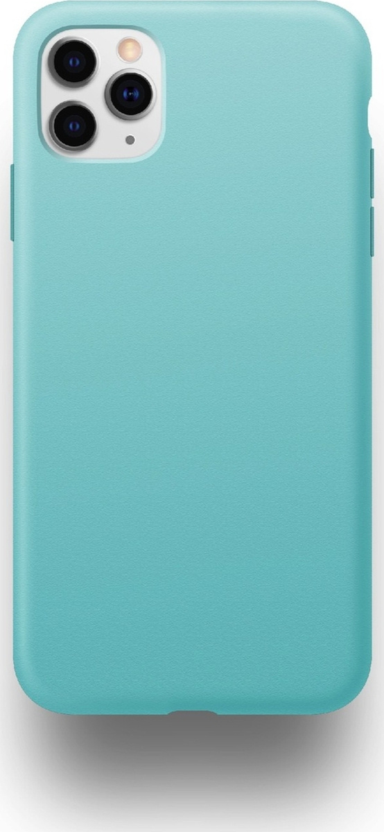 Чехол для iPhone 11 Pro Max Soft Touch бирюза...