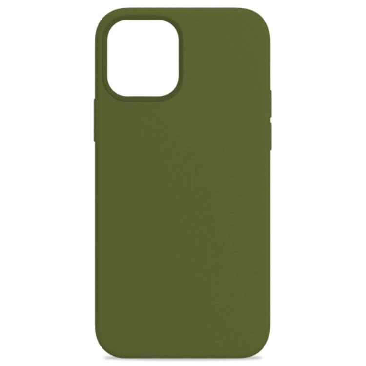 Чехол для iPhone 12 mini Soft Touch хаки...