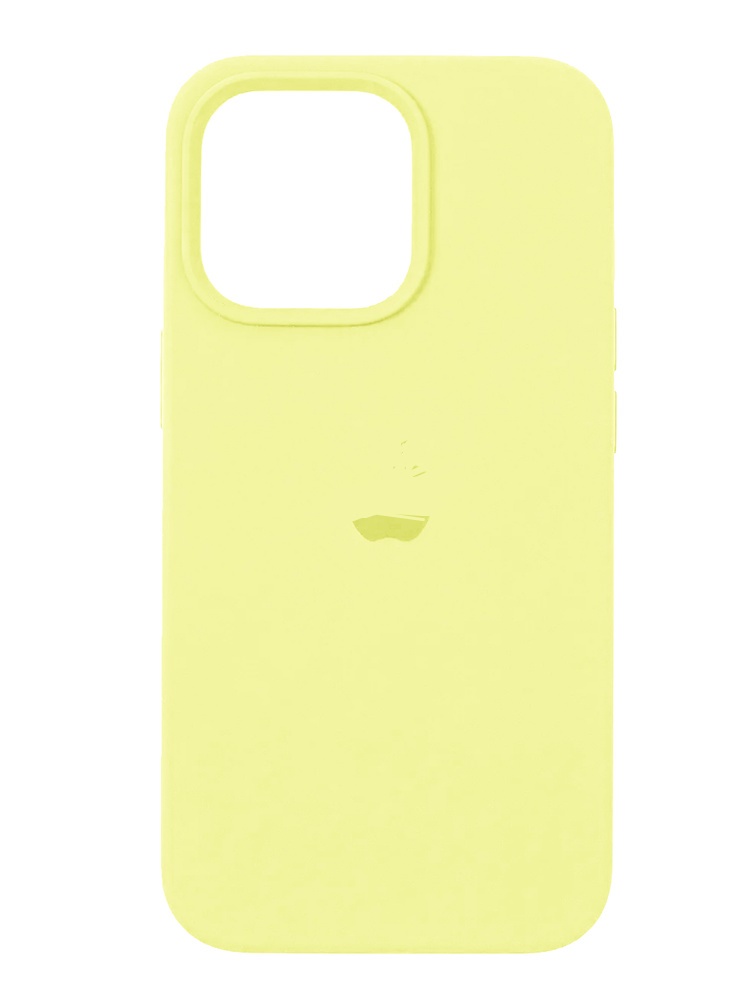 Чехол для iPhone 12 mini Soft Touch желтый...