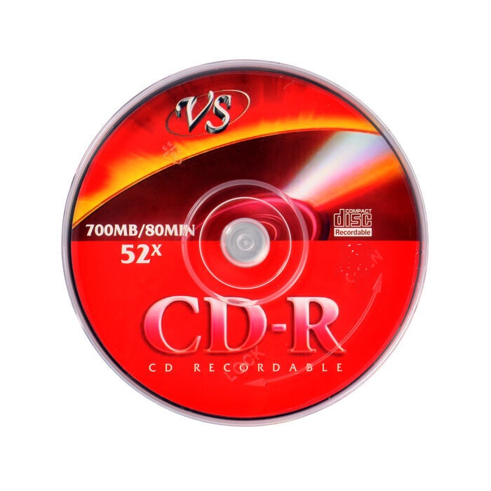 Диск CD-R Sokck 80 700Mb  / 52x  / 1 шт....