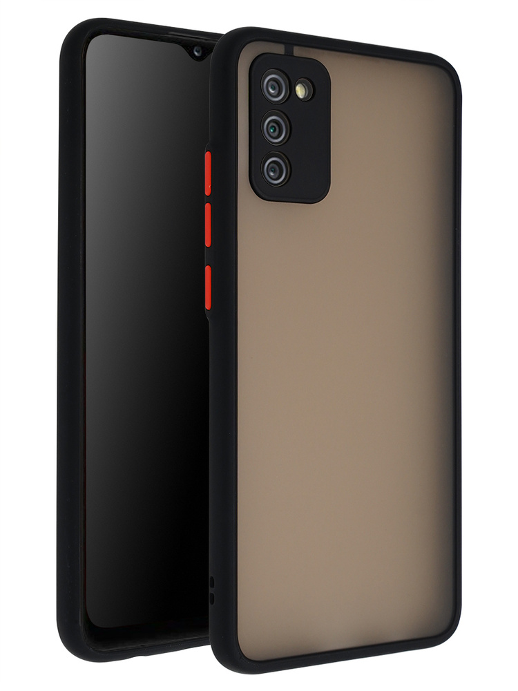 Чехол для Samsung A02 пластик / матовый...