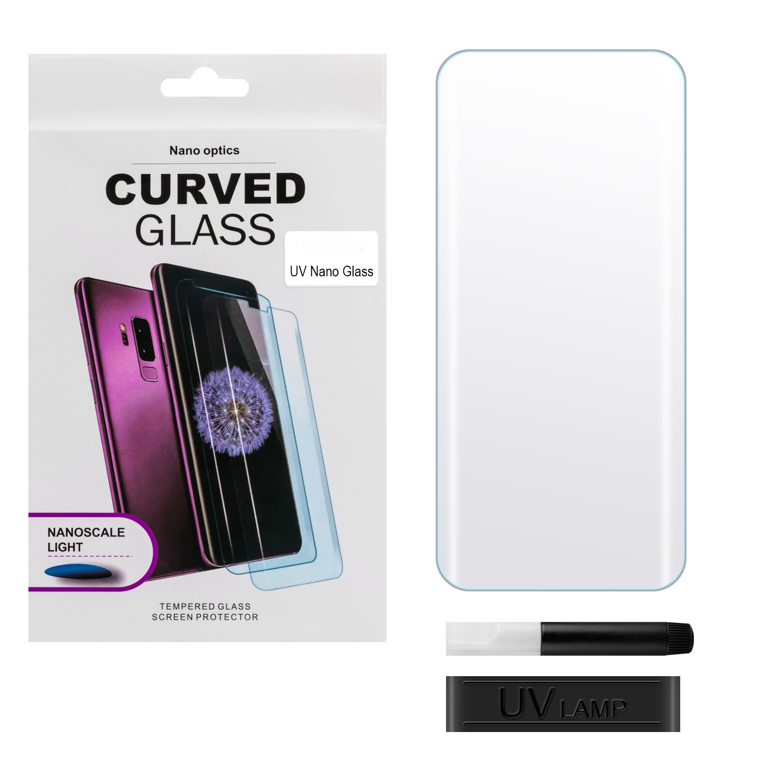 Защитное стекло для iPhone 12 Pro Max UV...