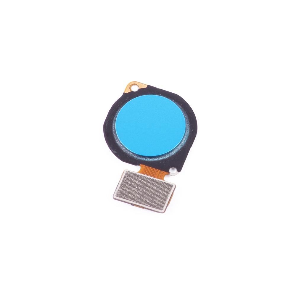 Шлейф для Huawei P30 Lite/Y6p/Y6 2019/Honor 10 Lite сканер отпечатка пальцев (синий)