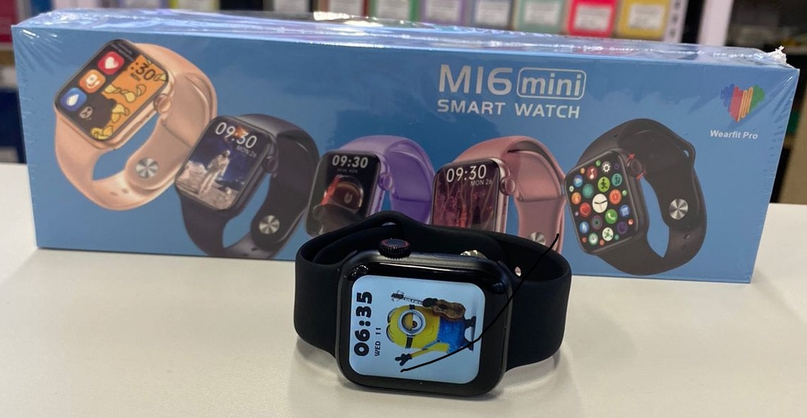 Часы Smart Watch M16 Mini черный...