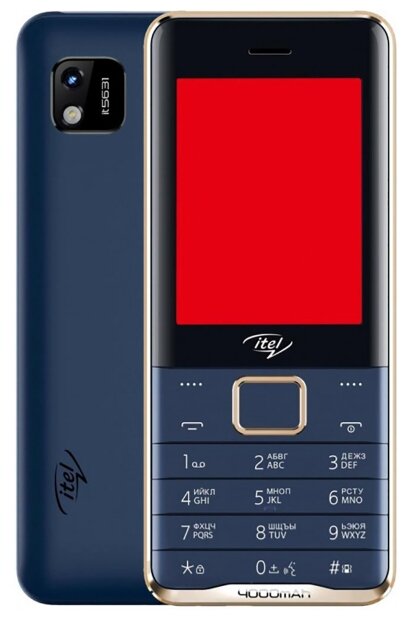 Телефон ITEL IT5631 2.8 4000mAh 2 sim, Power Bank Blue...