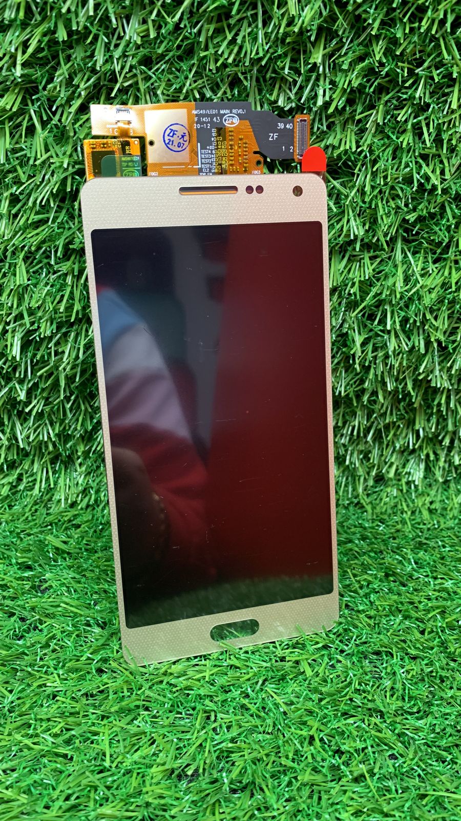 Дисплей для Samsung A500F/A5 2015 в сборе AMOLED (золото)