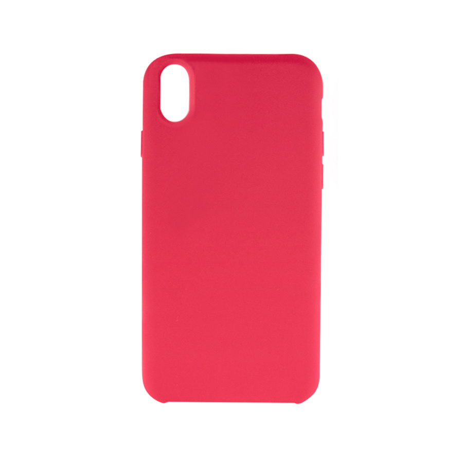 Чехол для iPhone XS Max Soft Touch гранат...