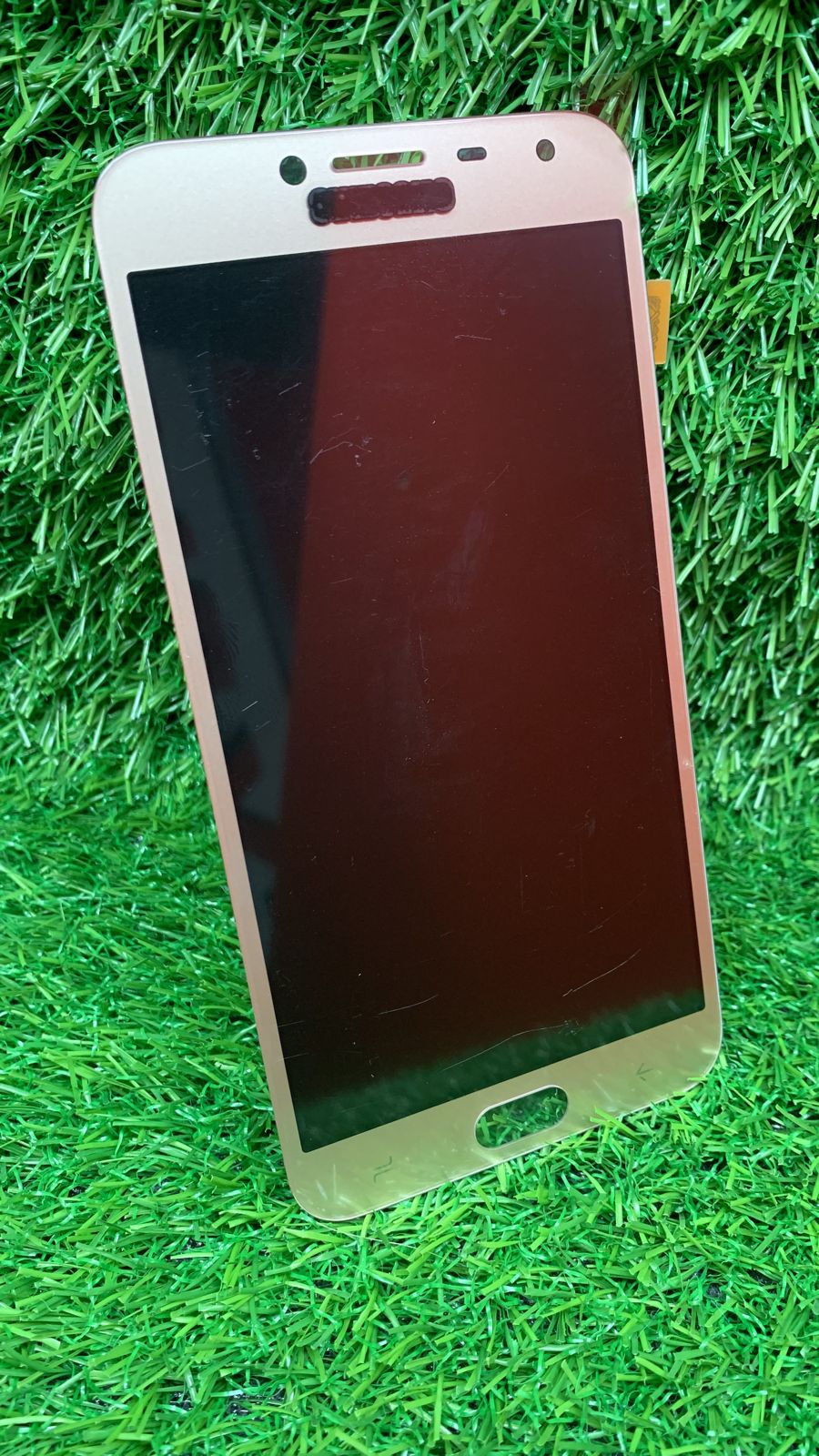 Дисплей для Samsung J400/J4 2018 в сборе AMOLED (золото) (с регулировкой подсветки)