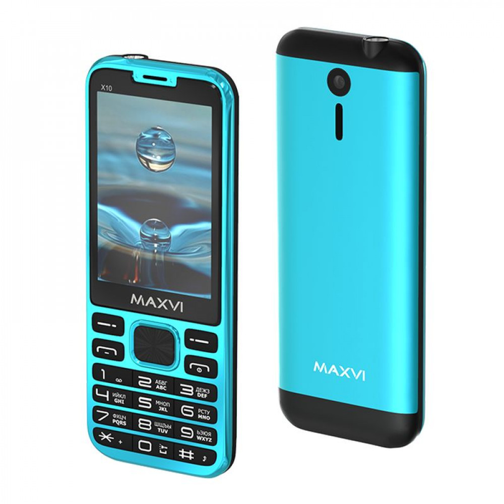 Телефон Maxvi X10 2.8 Aqua Blue...