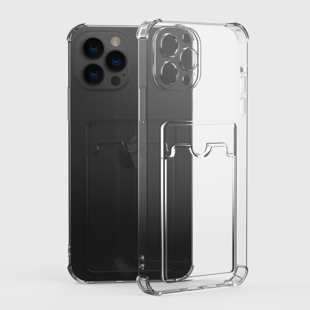 Чехол для iPhone 13 Pro Max с кармашком /...