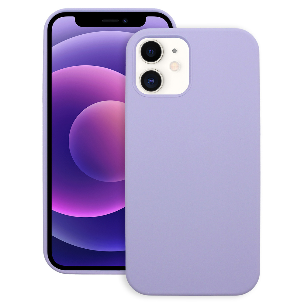 Чехол для iPhone 11 Soft Touch лаванда...