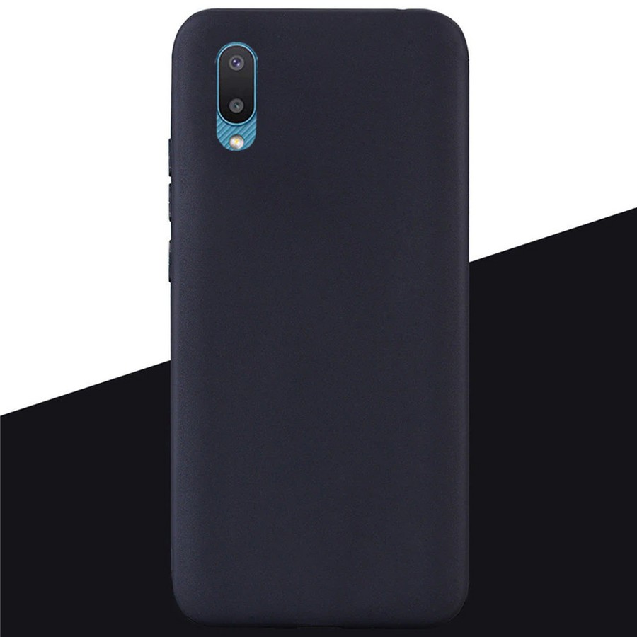 Чехол для Samsung A02 / M02 Soft Touch черный...