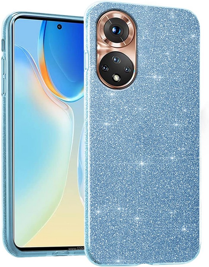 Чехол для Huawei Honor 50 Diamond голубой...