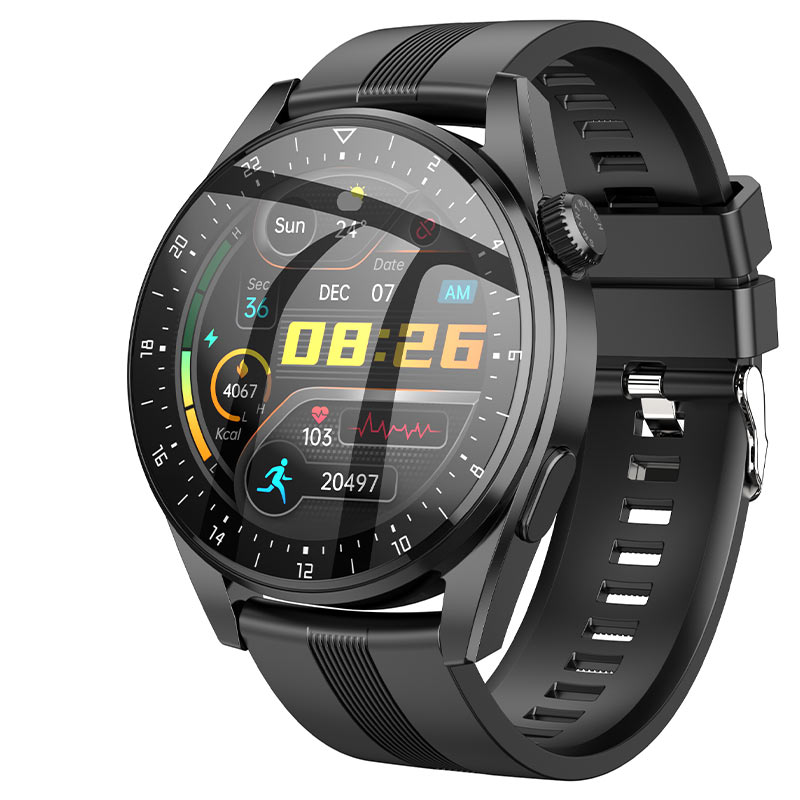 Smart часы Hoco Y9, черный поддержка...