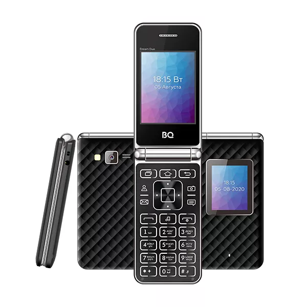 Телефон BQ 2446 Dream Duo Black...