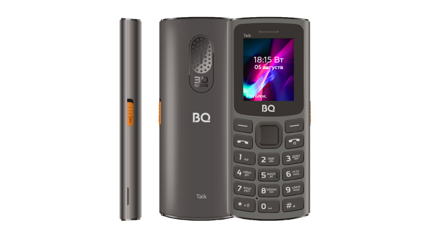 Телефон BQ 1862 Talk Серый...