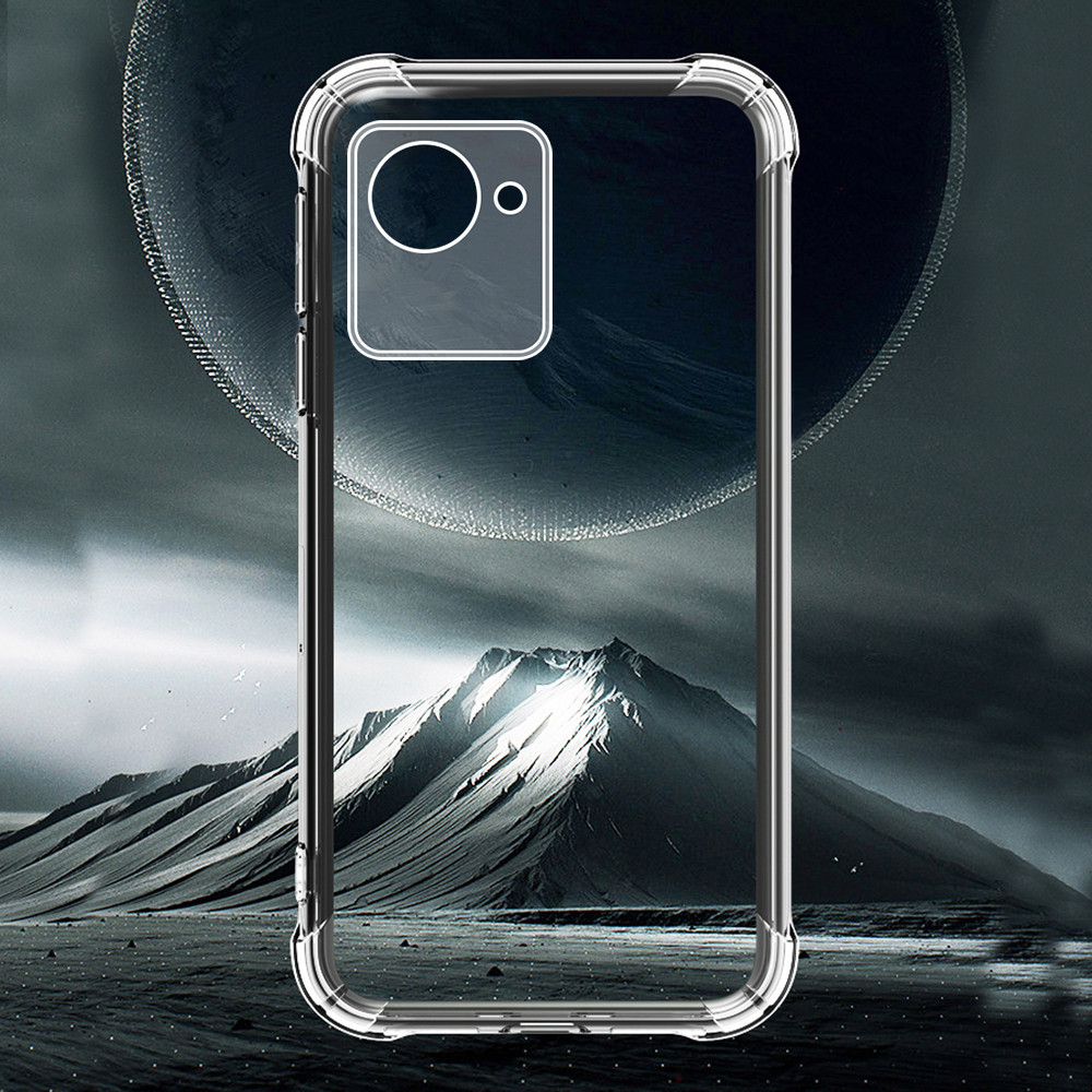 Чехол Realme C30 силикон / усиленный...