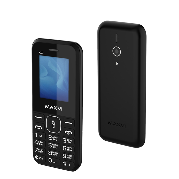 Телефон Maxvi C27 Black...