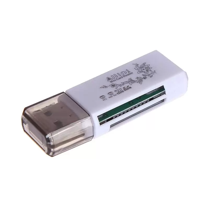 Картридер KR02 SD / MS / MicroSD / M2 USB2.0...