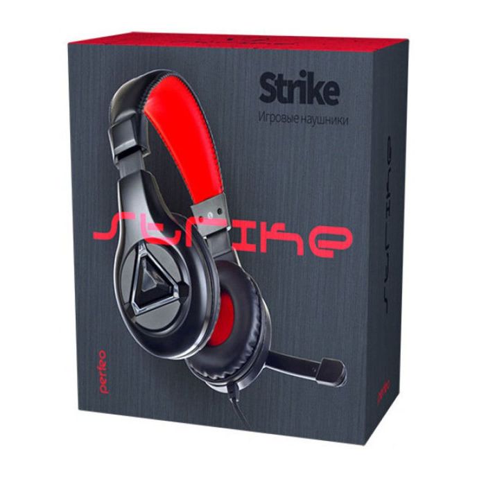 Гарнитура Perfeo STRIKE черная 1,8 м,...