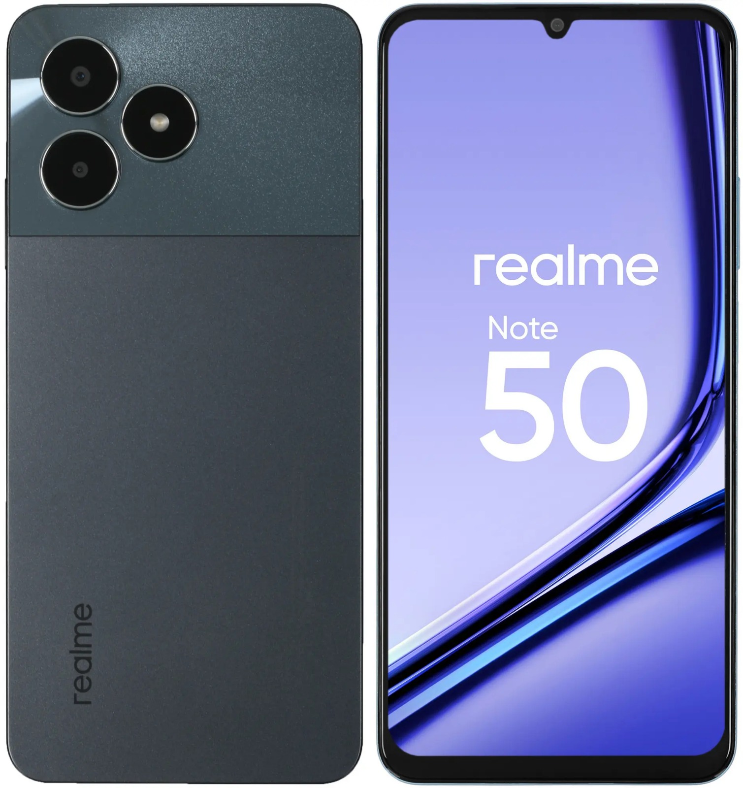 Смартфон Realme Note 50 4 / 128GB Черный ...